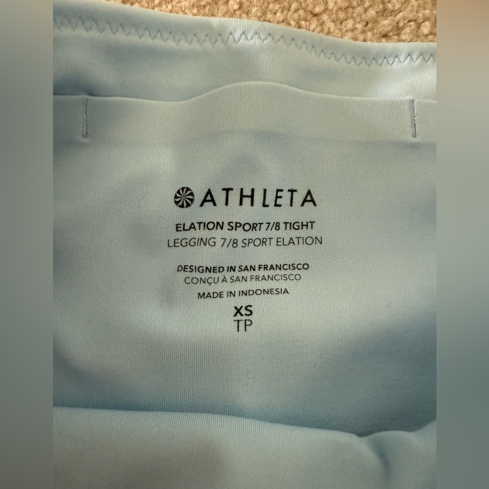 Athleta Elation Sport Stripe 7/8 Legging - Picture 6 of 7